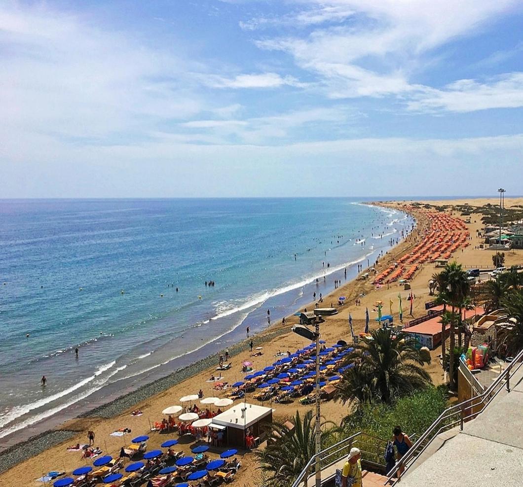Apartment In The Heart Of Playa Del Ingles San Bartolomé Exterior foto